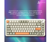 Ajazz AK820MAX Retro Colour Flying Fish Switch 8000 mAh - 1536368 - zdjęcie 11